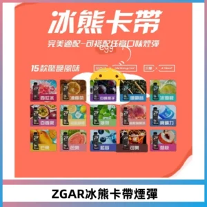 ZGAR PROJECT-D冰熊卡帶15000口可調節功率+大電池續航