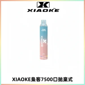 XIAOKE梟客7500Puffs跑馬燈拋棄式電子煙 可發光一次性